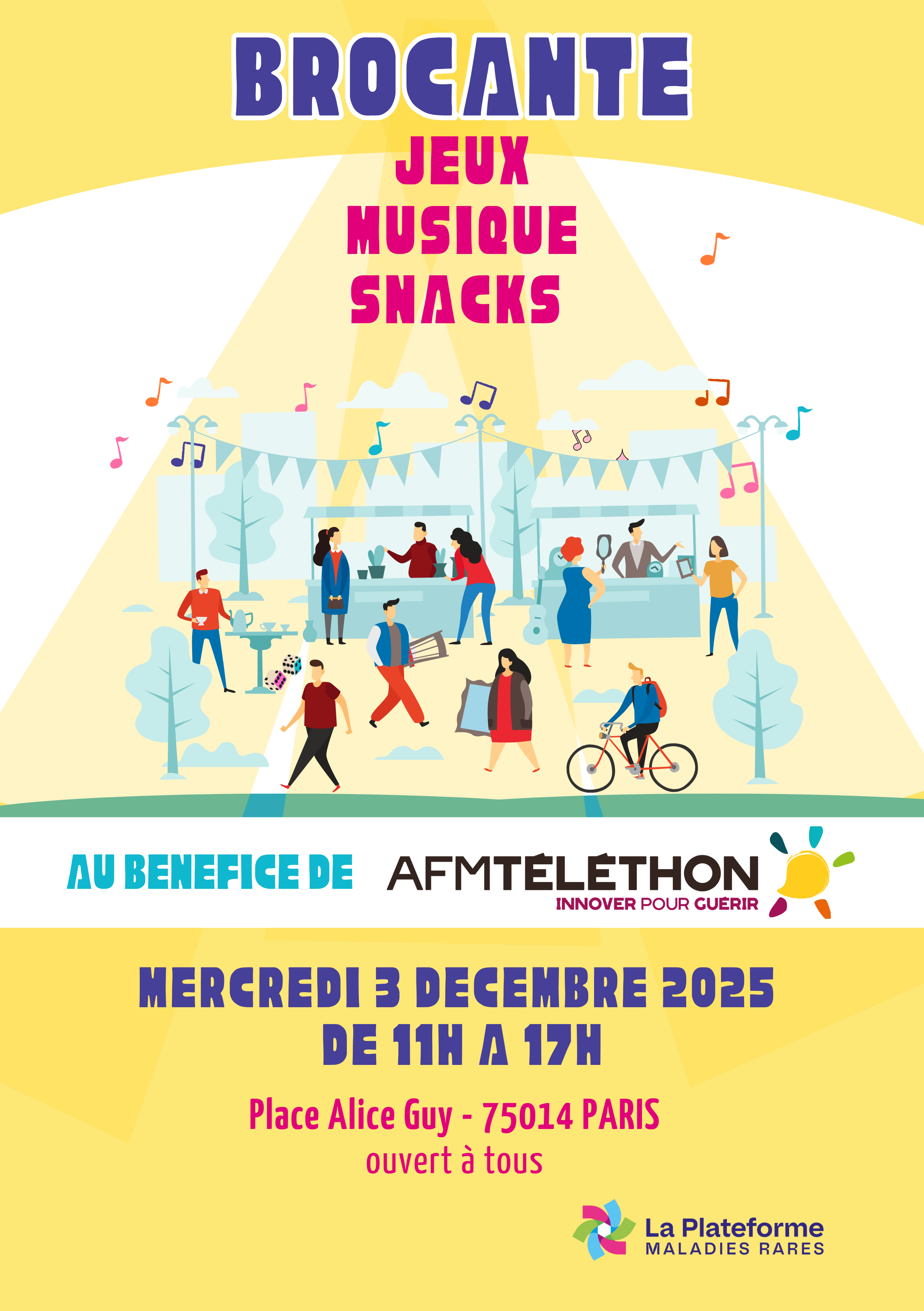 Téléthon Plateforme maladies rares 2025